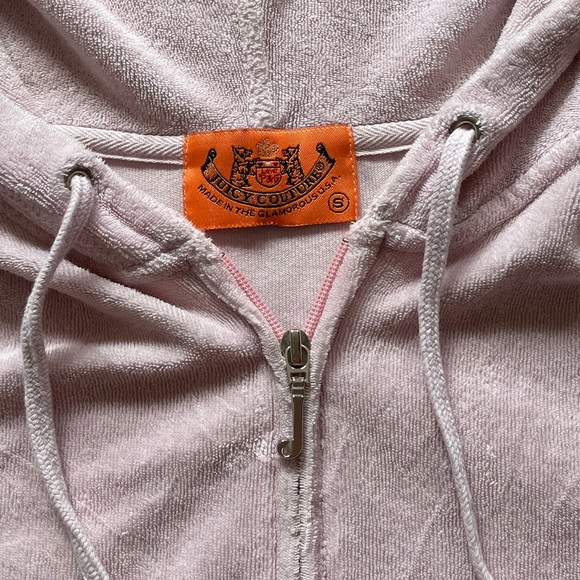pink juicy zip up - Picture 2 of 3